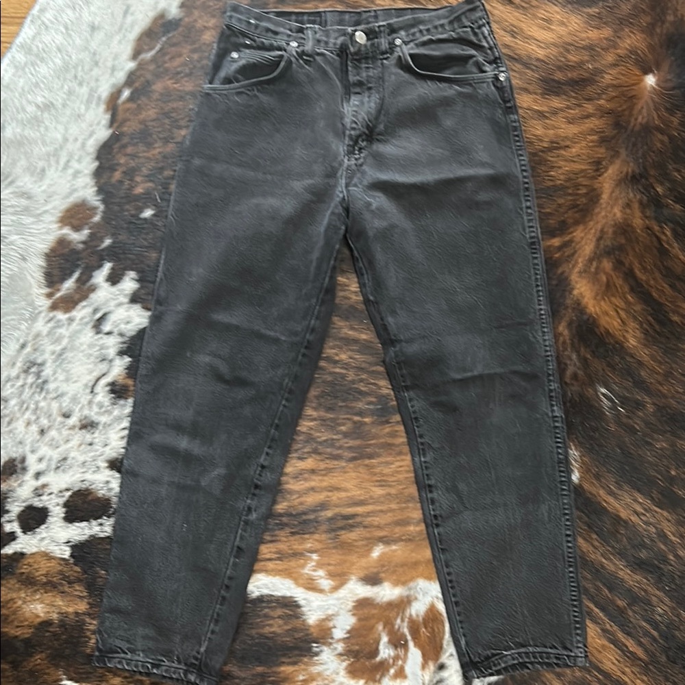 VINTAGE WRANGLER Black Jeans
